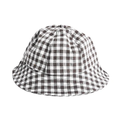 Gambar Ataru Topi Anak Bucket Gingham - Cokelat Tua