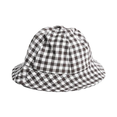 Gambar Ataru Topi Anak Bucket Gingham - Cokelat Tua