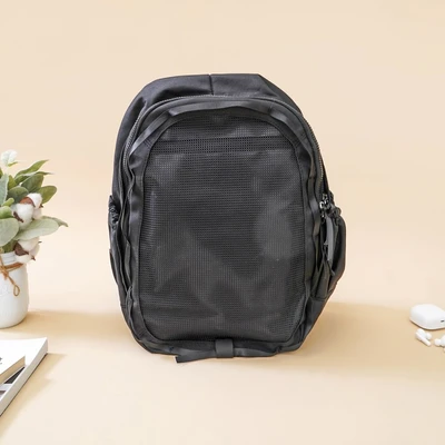 Gambar Ataru Tas Ransel Dengan Mesh Nylon - Hitam