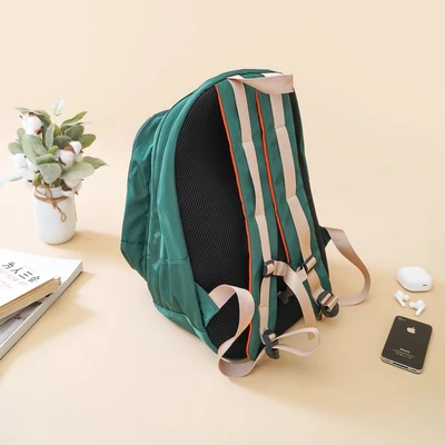 Gambar Ataru Tas Ransel Nylon - Hijau Tua