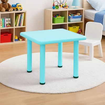 Gambar Paso Meja Anak Square FY174-01M - Biru Muda