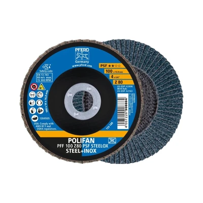Gambar Pferd Mata Gerinda Polifan PFF100Z120PSF STOX 350045 - Hitam