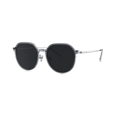 Gambar Parim Eyewear Kacamata Optical Magnet Round Metal - Hitam/Silver