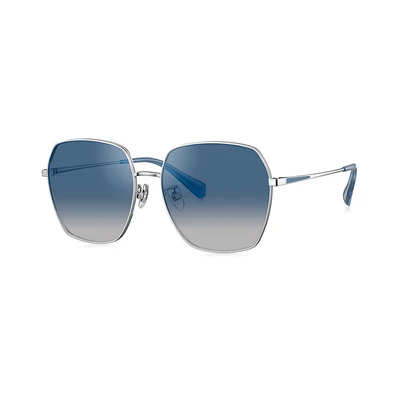 Gambar Parim Eyewear Sunnies Kacamata Sunglasses Wide Square - Biru