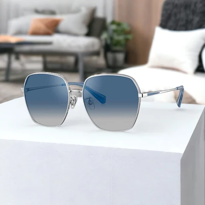 Gambar Parim Eyewear Sunnies Kacamata Sunglasses Wide Square - Biru