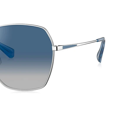 Gambar Parim Eyewear Sunnies Kacamata Sunglasses Wide Square - Biru