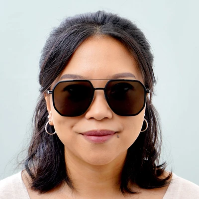 Gambar Parim Eyewear Sunnies Kacamata Sunglasses Aviator Semi Hexagon