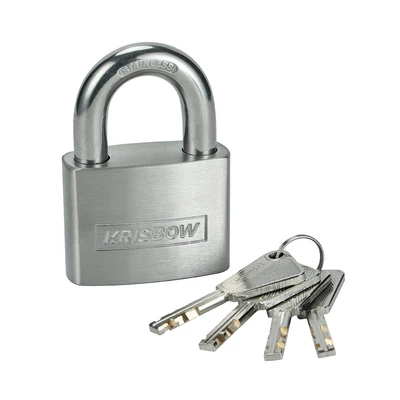 Gambar Krisbow Gembok Stainless Steel 6 cm - Silver