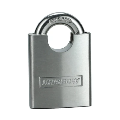 Gambar Krisbow Gembok Stainless Steel Shackle Protect 6 cm