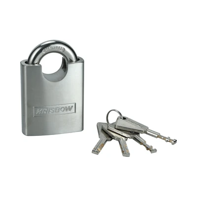 Gambar Krisbow Gembok Stainless Steel Shackle Protect 6 cm