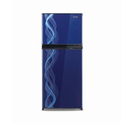 Gambar Sharp Kulkas 2 Pintu 172 Liter SJ-197ND-VB2 - Biru