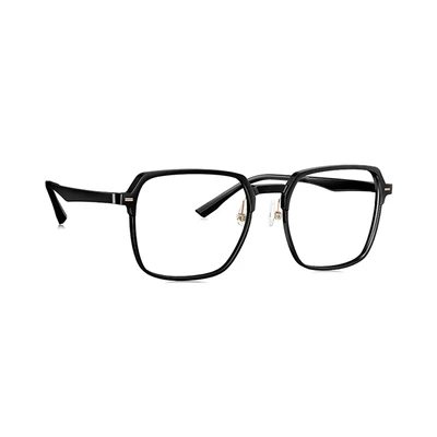 Jual Parim Eyewear Kacamata Optical Wide Thick Frame - Hitam Terbaru ...