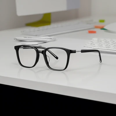Gambar Parim Eyewear Kacamata Optical Statement Square - Hitam