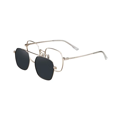Gambar Parim Eyewear Kacamata Magnet Wide Aviator Metal - Gold