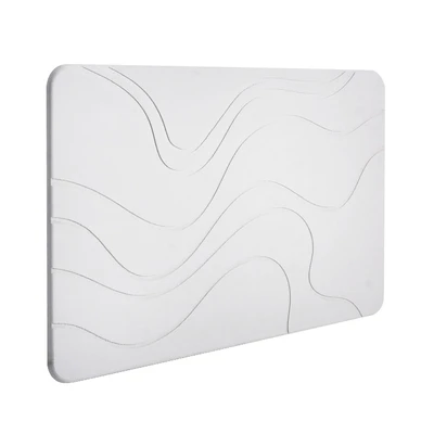 Gambar Forhom Keset Kamar Mandi Diatomite Hard Engraved 40x60 cm - Krem