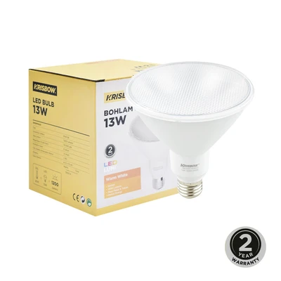 Gambar Krisbow Lumi Bohlam LED PAR38 13 Watt 1200 Lumen Warm White E27 - Kuning