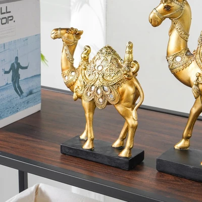 Gambar Informa Patung Miniatur Unta 20 cm AG1 - Gold