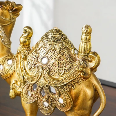 Gambar Informa Patung Miniatur Unta 20 cm AG1 - Gold