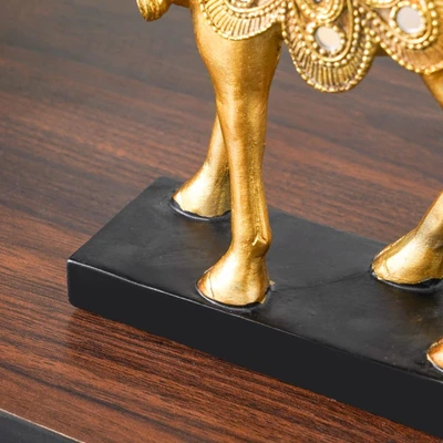 Gambar Informa Patung Miniatur Unta 20 cm AG1 - Gold