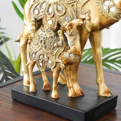 Gambar Informa Patung Miniatur Unta 28.5 cm AG3 - Gold