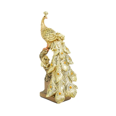 Gambar Informa Patung Miniatur Merak 30 cm AG1 - Gold