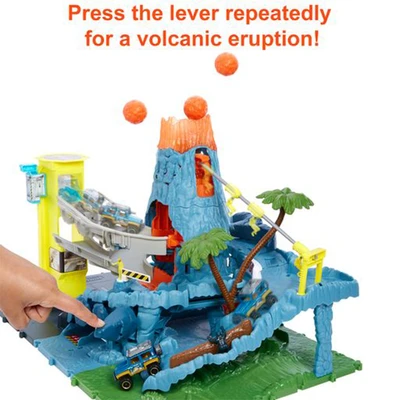 Gambar Matchbox Playset Action Drivers Volcano - Mix