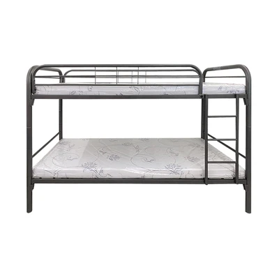 Gambar Selma 100x200 Cm Olla Bunkbed Dengan Kasur - Hitam/abu-abu