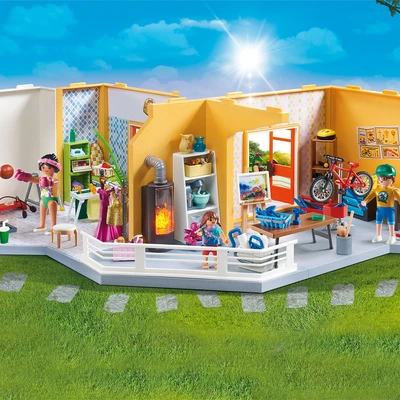 Gambar Playmobil City Life Modern House Floor Extension 70986