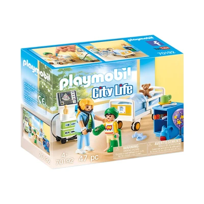 Playmobil City Life Children Hospital Room 70192