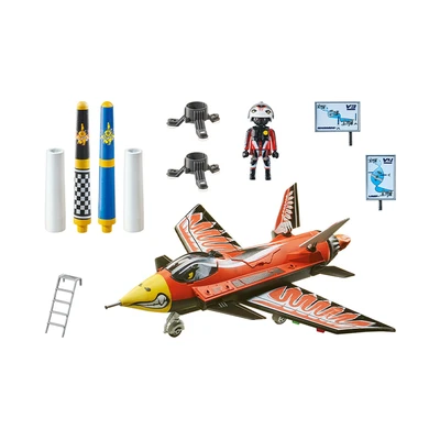 Gambar Playmobil Air Stunt Show Eagle Jet 70832