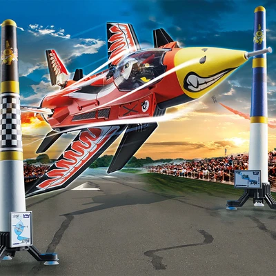 Gambar Playmobil Air Stunt Show Eagle Jet 70832