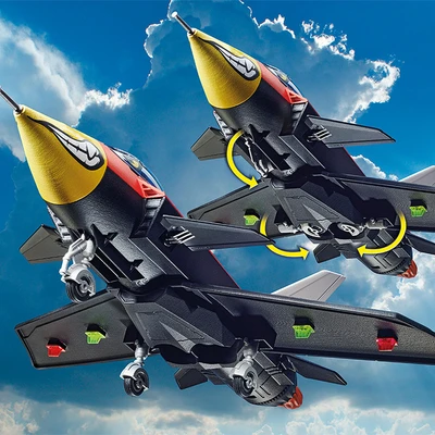 Gambar Playmobil Air Stunt Show Eagle Jet 70832