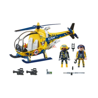 Gambar Playmobil Air Stunt Show Helicopte W Fc 70833