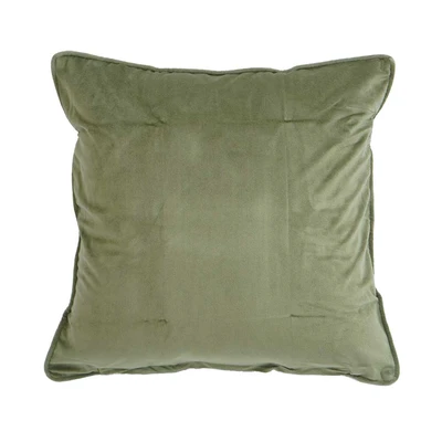 Gambar Informa Sarung Bantal Sofa Polyester Velvet 45x45 cm - Hijau Olivine