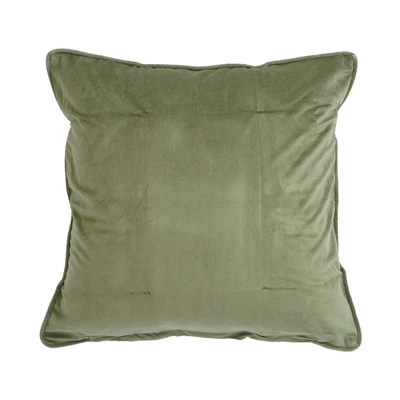 Gambar Informa Sarung Bantal Sofa Polyester Velvet 55x55 cm - Hijau Olivine