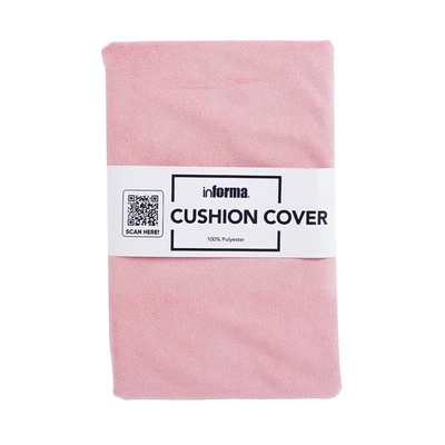 Gambar Informa Sarung Bantal Sofa Polyester Velvet 55x55 cm - Pink Muted Clay
