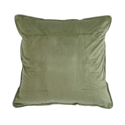 Gambar Informa Sarung Bantal Sofa Polyester Velvet 70x70 cm - Hijau Olivine