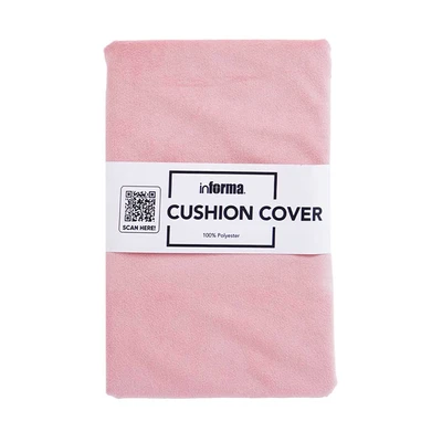 Gambar Informa 70x70 Cm Sarung Bantal Sofa Velvet Muted Clay - Pink