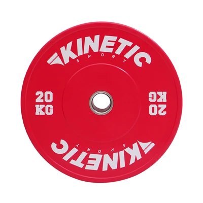 Gambar Kinetic 20 Kg Rubber Bumper Plate