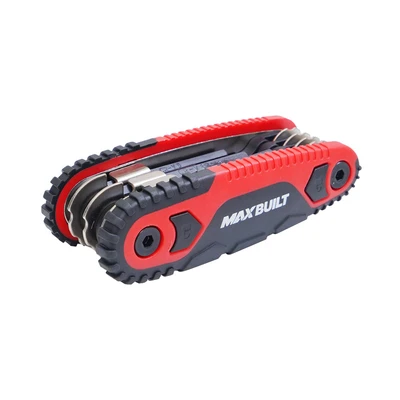 Gambar Maxbuilt Set Kunci L Hex Lock Folding 1.5-8 mm