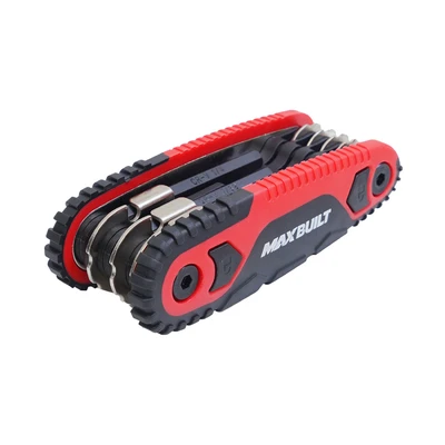 Gambar Maxbuilt Set Kunci L Hex Lock Folding 1/4-3/32 Inch