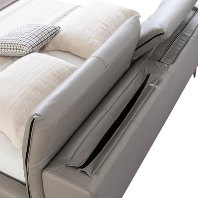 Gambar Informa 180x200 cm Maverick Tempat Tidur - Abu-Abu