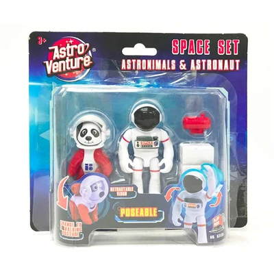 Gambar Astro Venture Minifigure Astronimals & Astronaut Random