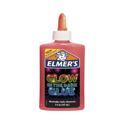 Gambar Elmers 147 Ml Lem Glow In The Dark - Pink