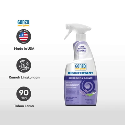 Gambar Gonzo Cairan Disinfektan Lavender