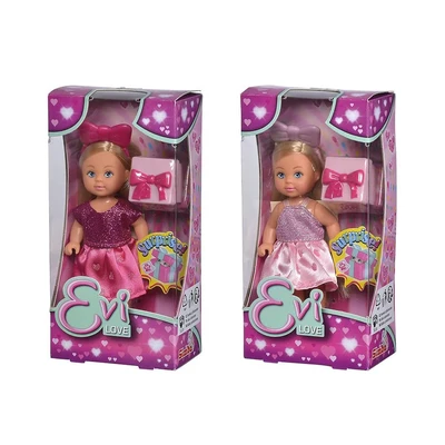 Gambar Simba Toys Boneka Evi Dengan Cute Glitter Dress & Bow Random