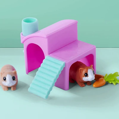 Gambar Simba Toys Evi Dengan 2 Cute Guinea Pigs & House