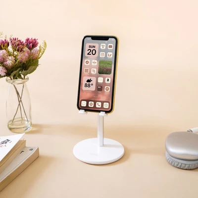 Gambar Ataru Holder Smartphone Retractable Stand - Putih