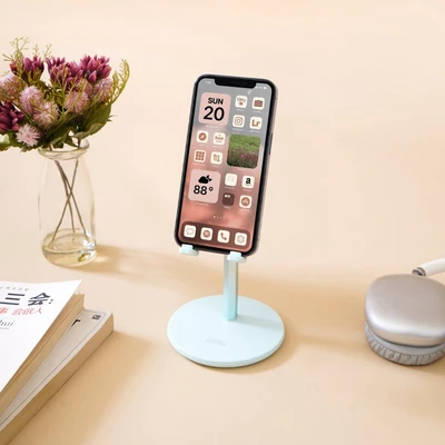 Gambar Ataru Holder Smartphone Retractable Stand - Biru