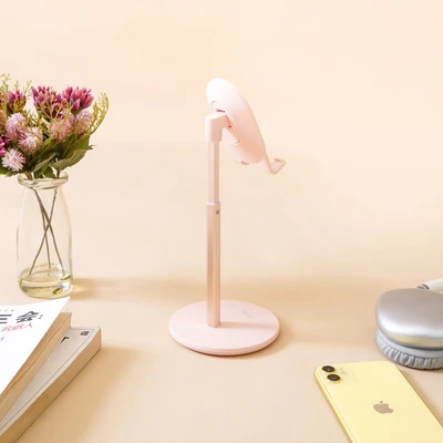 Gambar Ataru Holder Smartphone Retractable Stand - Pink